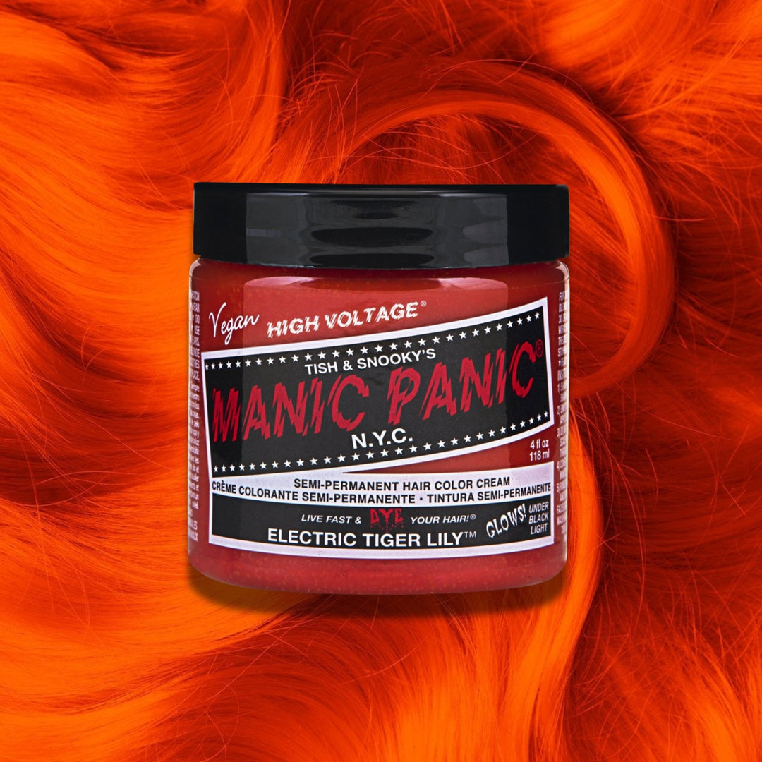 electric tiger lily on unbleached hair Electric Tiger Lily™